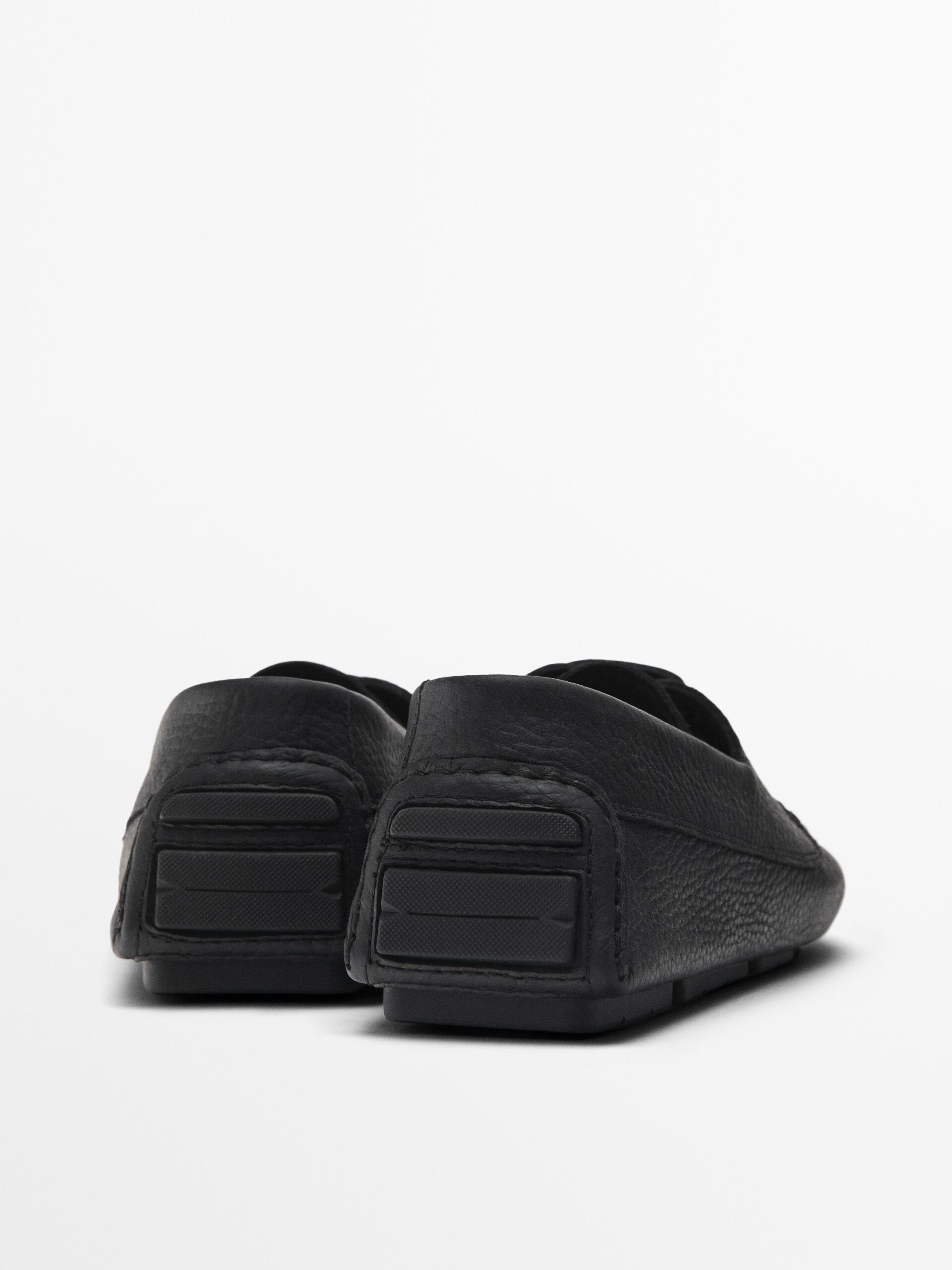 Nappa Loafers Lace-up BLACK